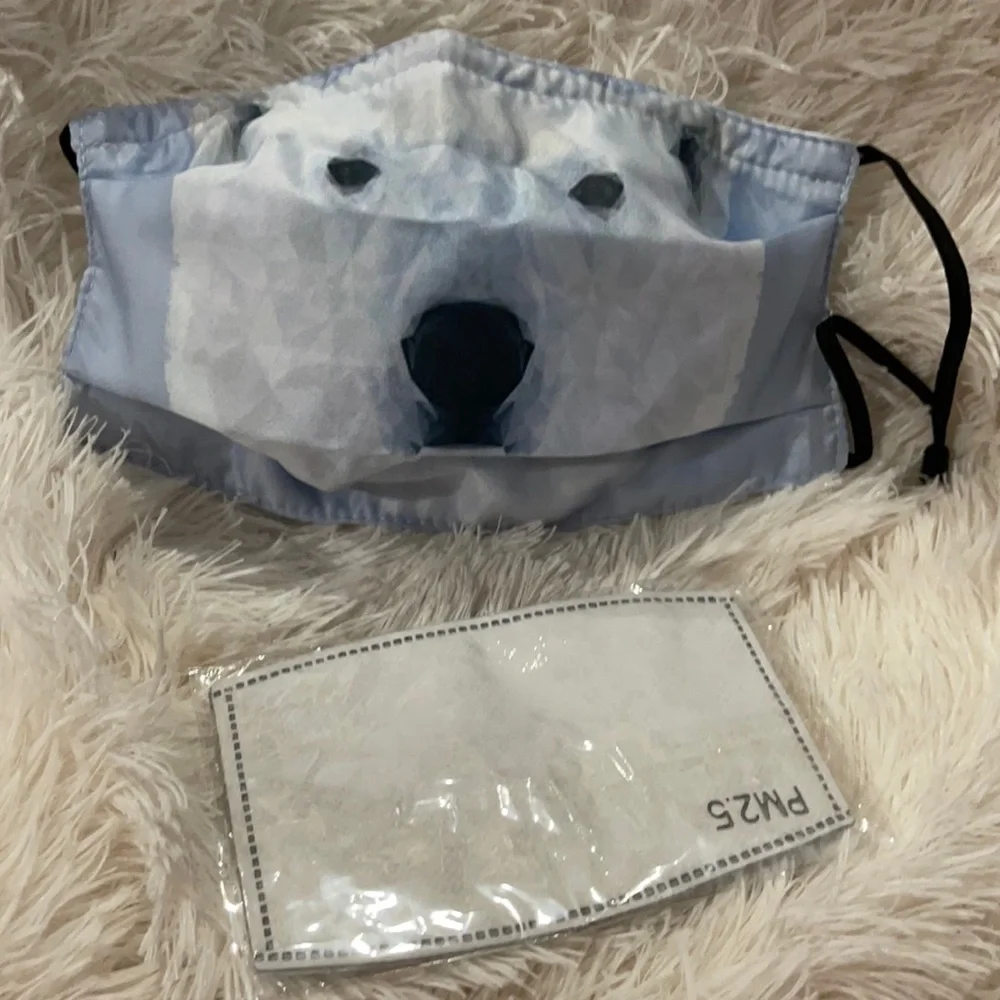 New Polar Bear face mask